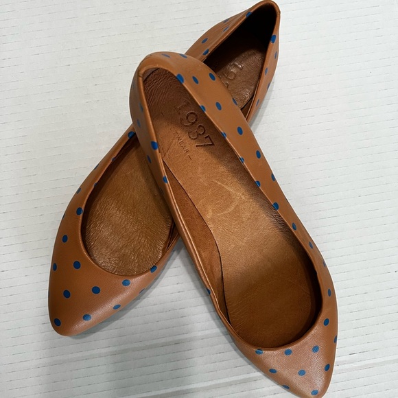 1973 Polka Dots - Leather flats - Picture 2 of 8
